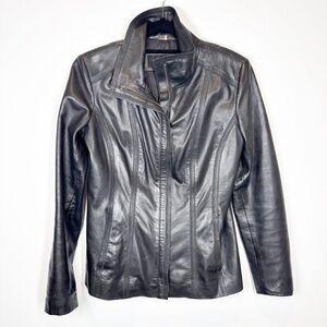 Elie Tahari Leather Jacket